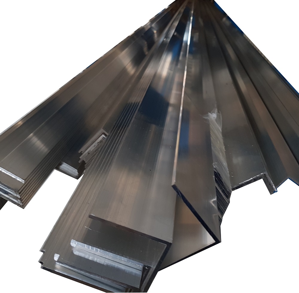 Winkelprofil Aluminium blank gepresst 60x60mm Schenkel Aussenmaß